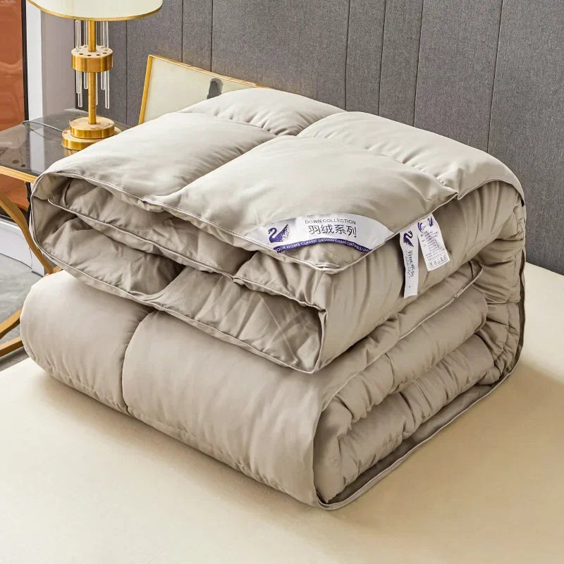Couette Matelassée Chaude Microfibre – Style Hôtel – Hiver & Mi-Saison –