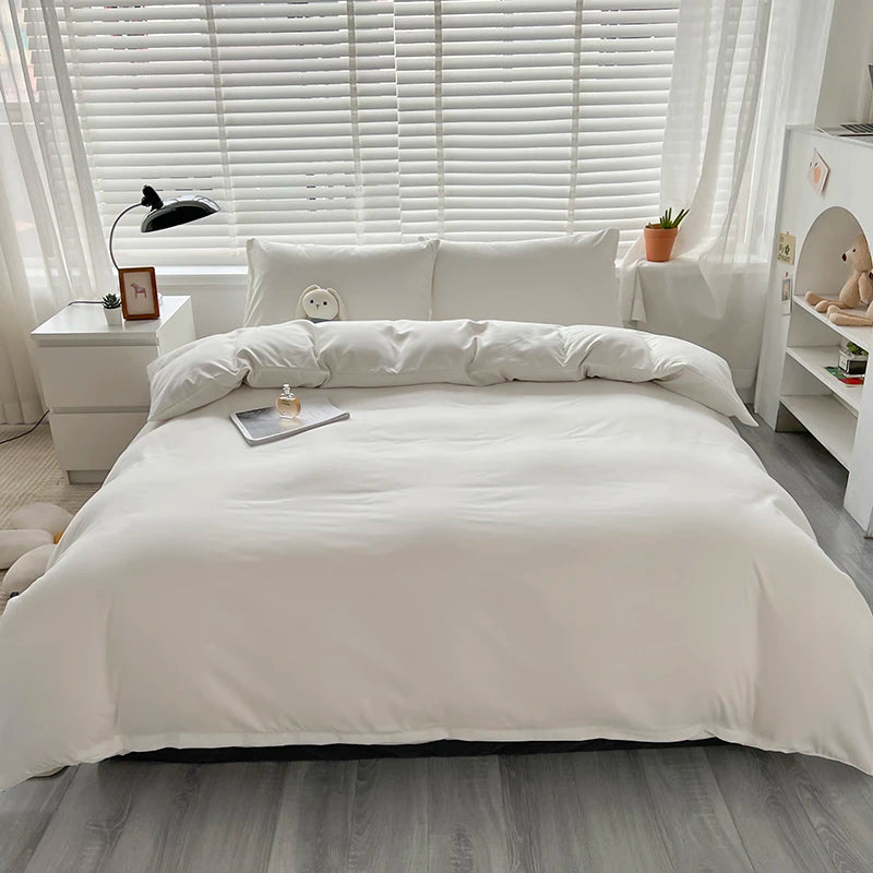 Parure de lit bicolore style japonais