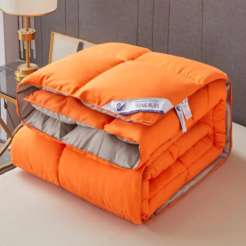 Couette Matelassée Chaude Microfibre – Style Hôtel – Hiver & Mi-Saison –