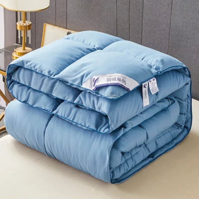 Couette Matelassée Chaude Microfibre – Style Hôtel – Hiver & Mi-Saison –