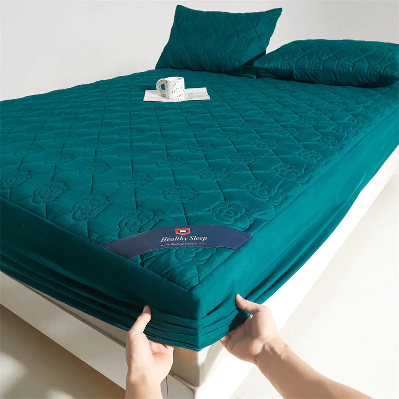 Protège-matelas imperméable respirant – Drap-housse à bonnet profond