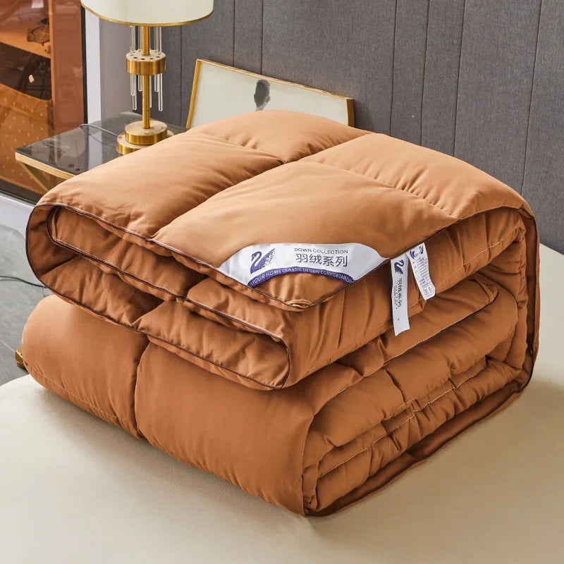 Couette Matelassée Chaude Microfibre – Style Hôtel – Hiver & Mi-Saison –