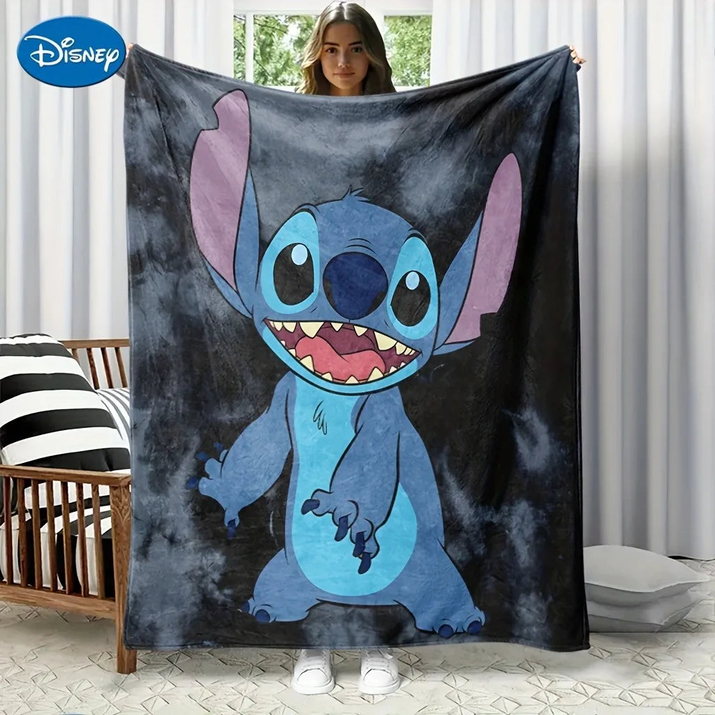 Couverture Disney Stitch ultra douce – Le plaid doudou qui réchauffe instantanément