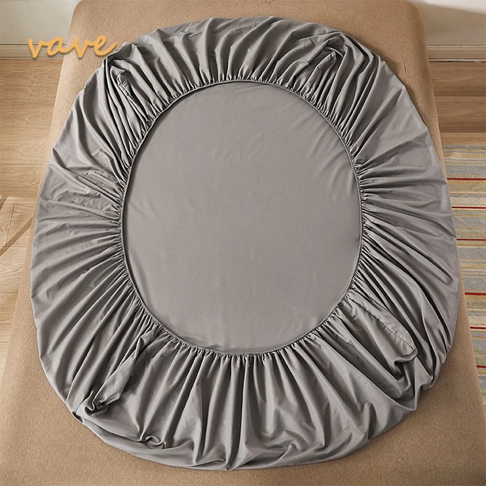 Drap-housse 100 % coton doux – bande élastique, matelas 2 à 26 cm