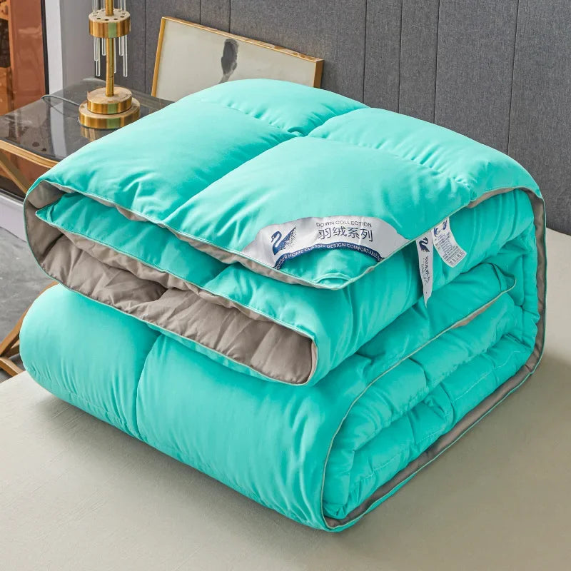 Couette Matelassée Chaude Microfibre – Style Hôtel – Hiver & Mi-Saison –