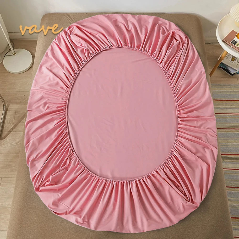 Drap-housse 100 % coton doux – bande élastique, matelas 2 à 26 cm